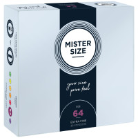 Mister Size - pure feel - 64 (36 condoms), товщина 0,05 мм
