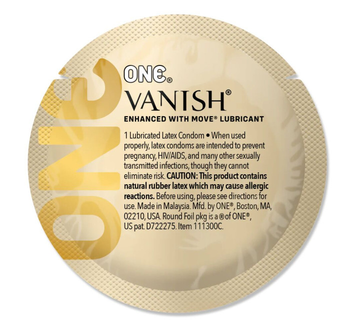 ONE Vanish Hyperthin, 1 шт, ультратонкий, со смазкой