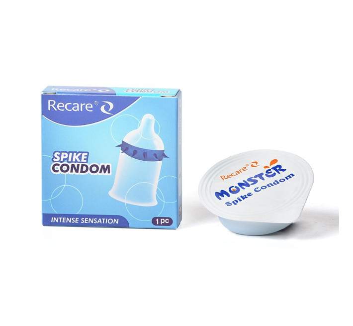 Recare Spike Condom Blue (з шипами)