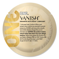 ONE Vanish Hyperthin, 100 шт, ультратонкі, зі змазкою, паковання-тубус ONE Vanish Hyperthin, 100 шт, ультратонкі, зі змазкою, паковання-тубус