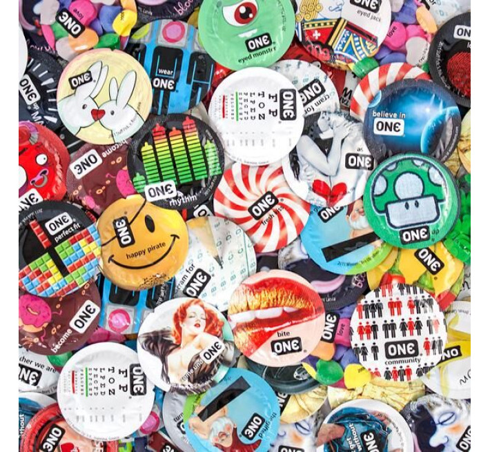 ONE Pleasure Dome, 1 шт, гладенький, з розширеною головкою