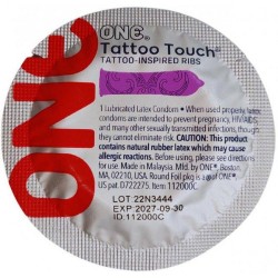 One Tattoo Touch фиолетовые 5 штук