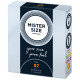 Mister Size - pure feel - 57 (3 condoms), товщина 0,05 мм