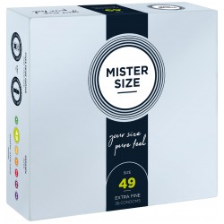 Mister Size – pure feel – 49 (36 condoms), толщина 0,05 мм