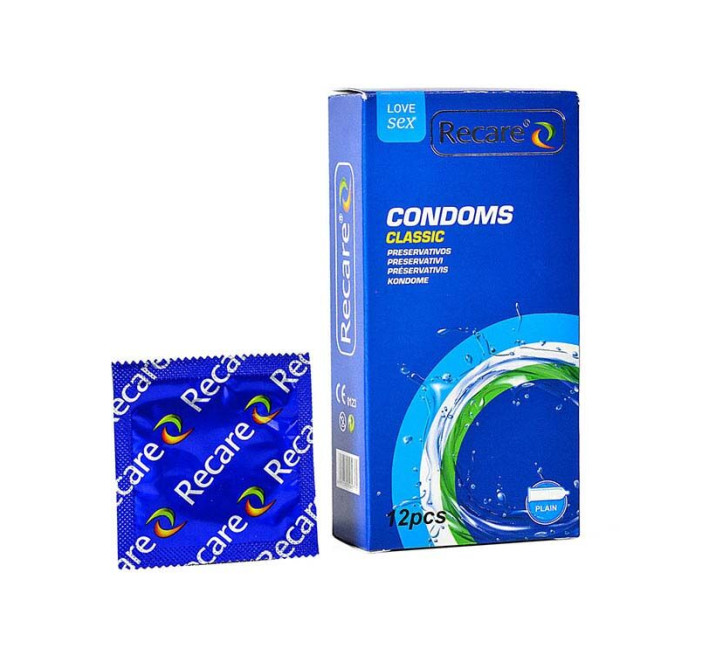 Recare Classic Condoms 12 шт, класичні