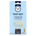 Набір Mister Size test-set 53–57–60, 3 розміри + лінійка, товщина 0,05 мм