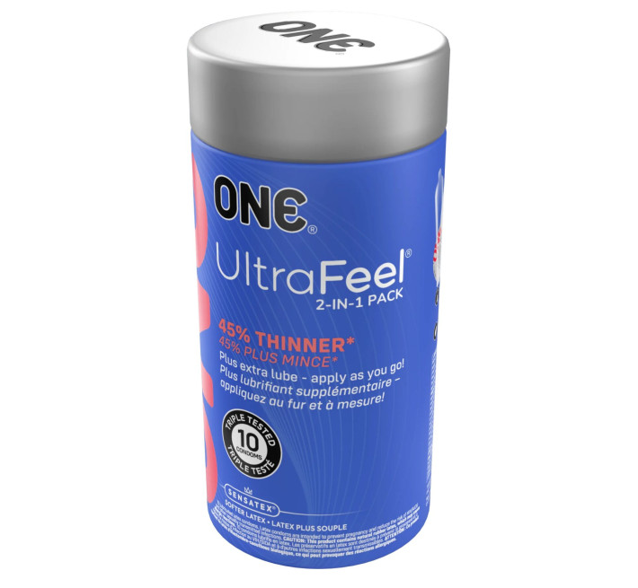 ONE Ultra Feel 10 шт, подарункова упаковка тюб