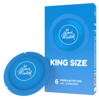 Love Match King Size, 60 мм, 6 шт Love Match King Size, 60 мм, 6 шт