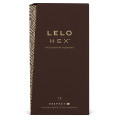 LELO HEX Respect XL 12 Pack, тонкі та суперміцні, збільшений розмір