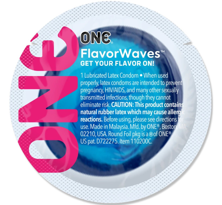 ONE FlavorWaves Bubblegum, 1 шт, фіолетовий, запах жувальної гумки