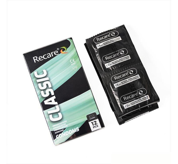 Holographic Recare Classic Condoms 12 шт, класичні