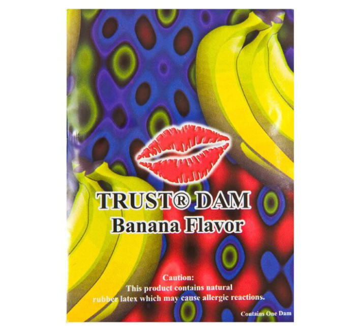 Латексна серветка Latex Dental Dams Banana 1 шт