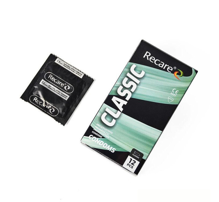 Holographic Recare Classic Condoms 12 шт, класичні