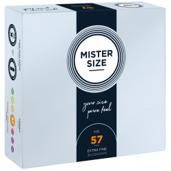 Mister Size - pure feel - 57 (36 condoms), товщина 0,05 мм