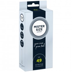 Mister Size - pure feel - 49 (10 condoms), товщина 0,05 мм
