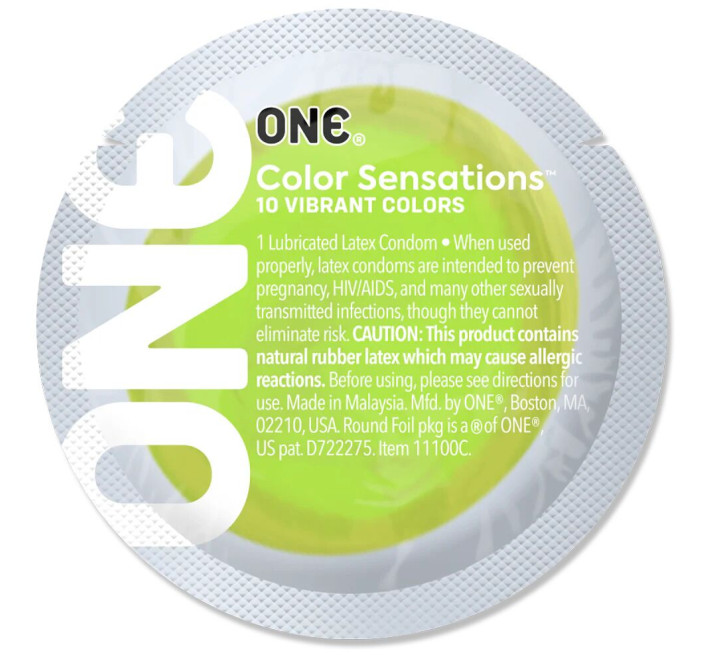 ONE Color Sensations - Roll ONE on (Green) 1 шт