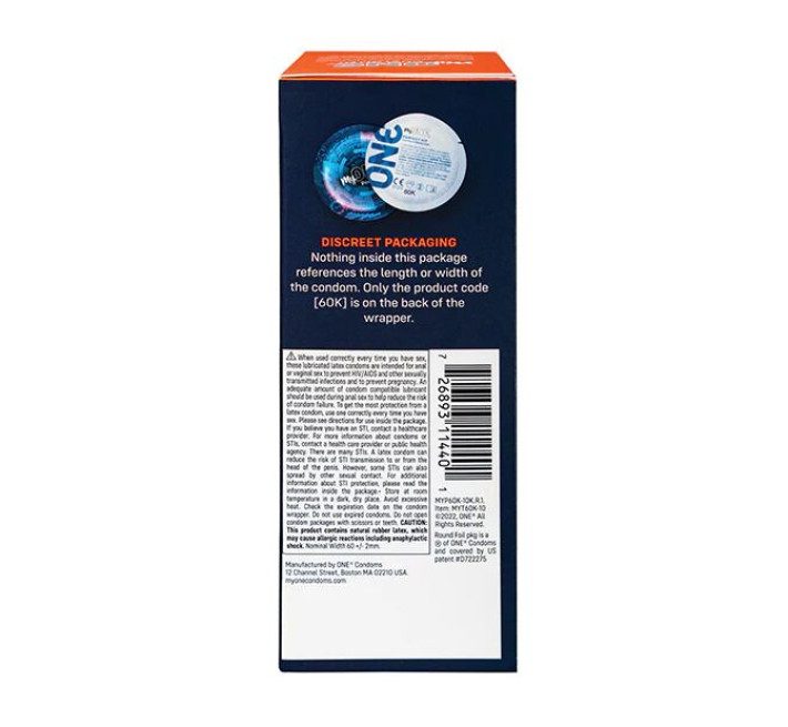 MyONE Extra Wide & Long 10 шт, картонна коробка