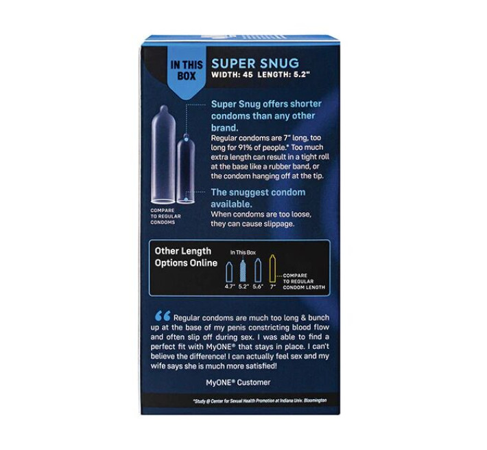 MyONE Super Snug 10 шт, картонна коробка