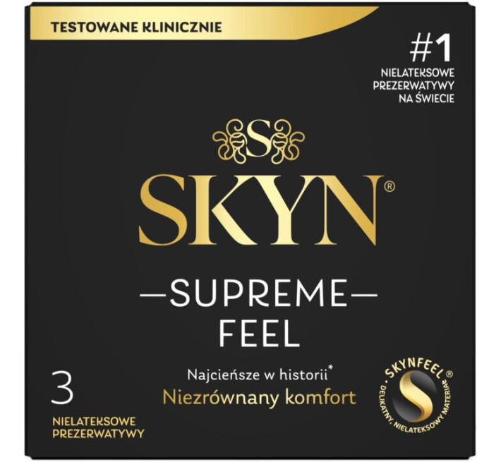 Презервативи SKYN Supreme Feel 3 шт