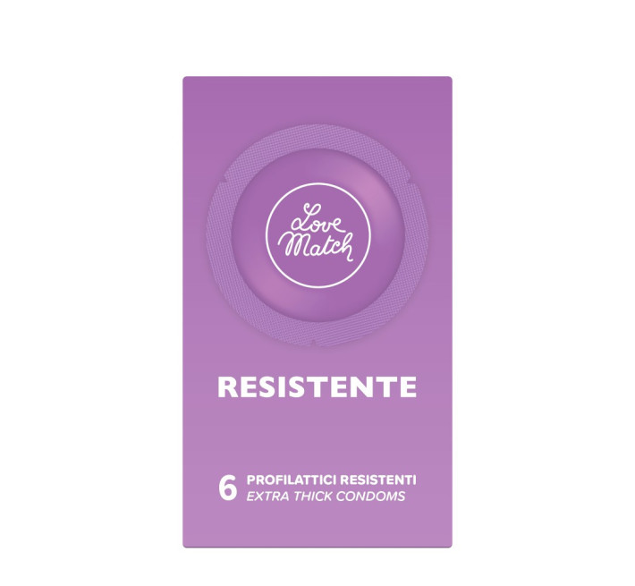 Love Match Resistente (Strong), 54 мм, 6 шт