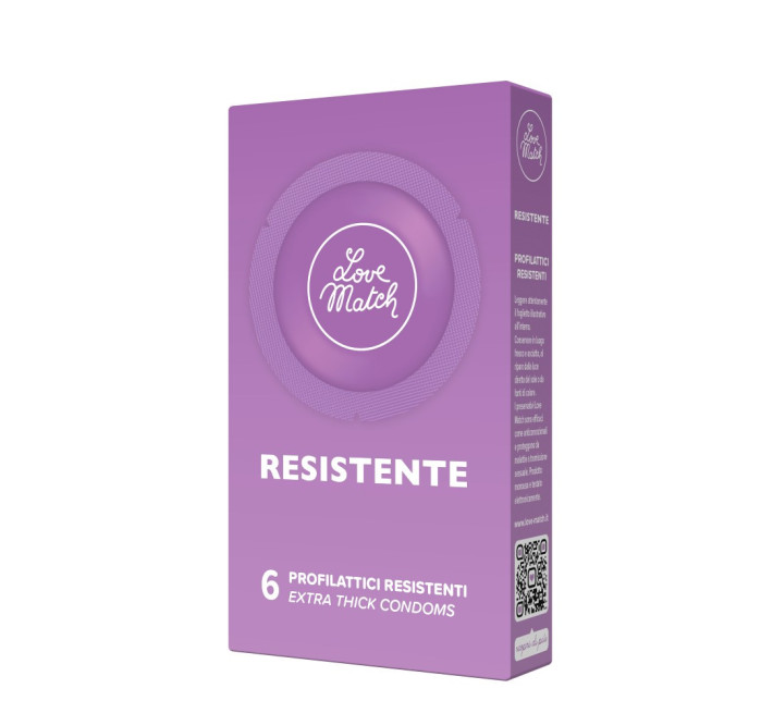 Love Match Resistente (Strong), 54 мм, 6 шт