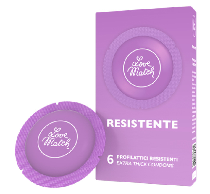 Love Match Resistente (Strong), 54 мм, 6 шт