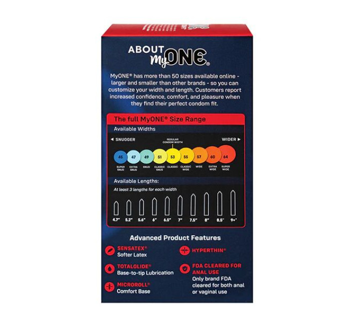 MyONE Super Wide & Long 10 шт, картонная коробка