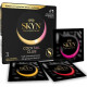 Презервативы SKYN Cocktail Club 3 шт, вкусы Pina Colada, Cherry Sunrise и Passion Daiquiri